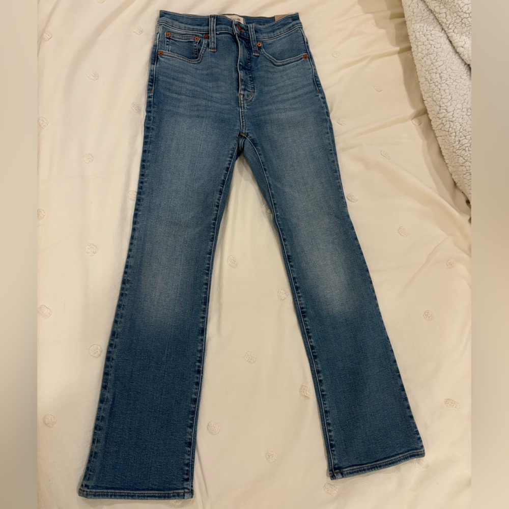 NWT Madewell Cali-Demi bootcut jeans size 23